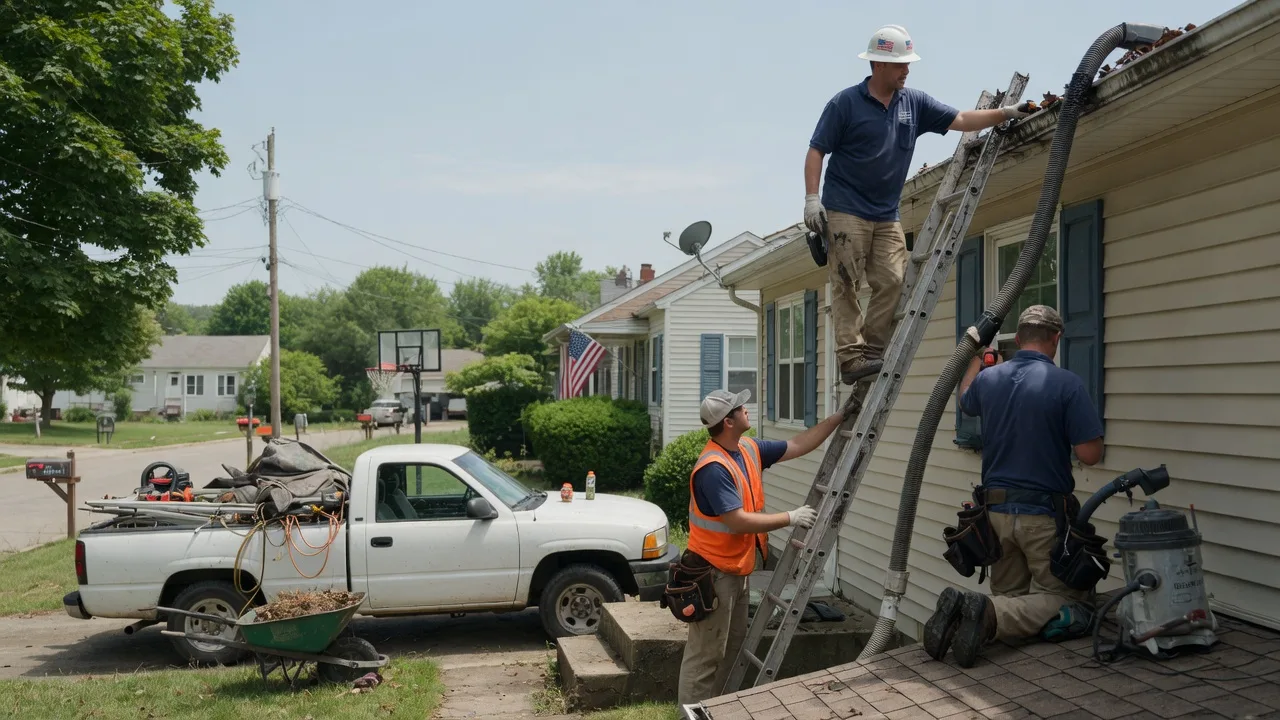 Gutter Installation in Rhodes, MI near me
